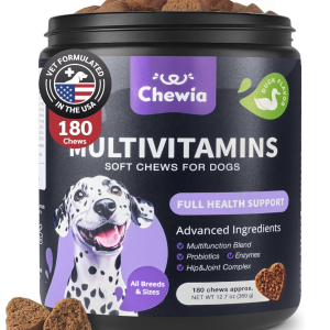 Dog Vitamins 15 in 1 - Dog Multivitamin Chews with MSM for Hip & Joint Health