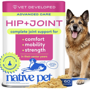 Native Pet Hip & Joint Advanced Care Dog Joint Supplement Powder