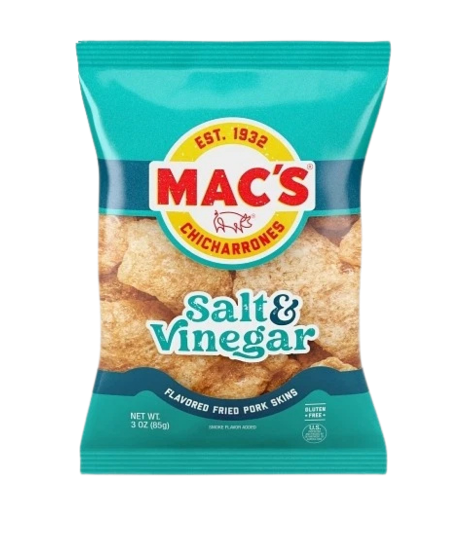 42 Salt & Vinegar Pork Skins - Image 1