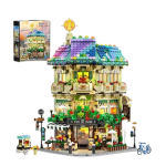 Flower Cafe House Building